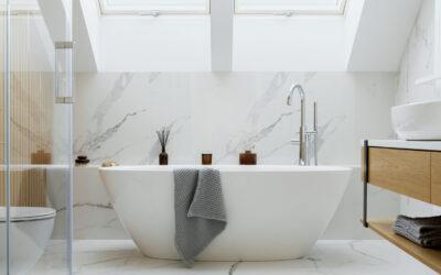 Marmeren badkamer onderhouden: 5 tips